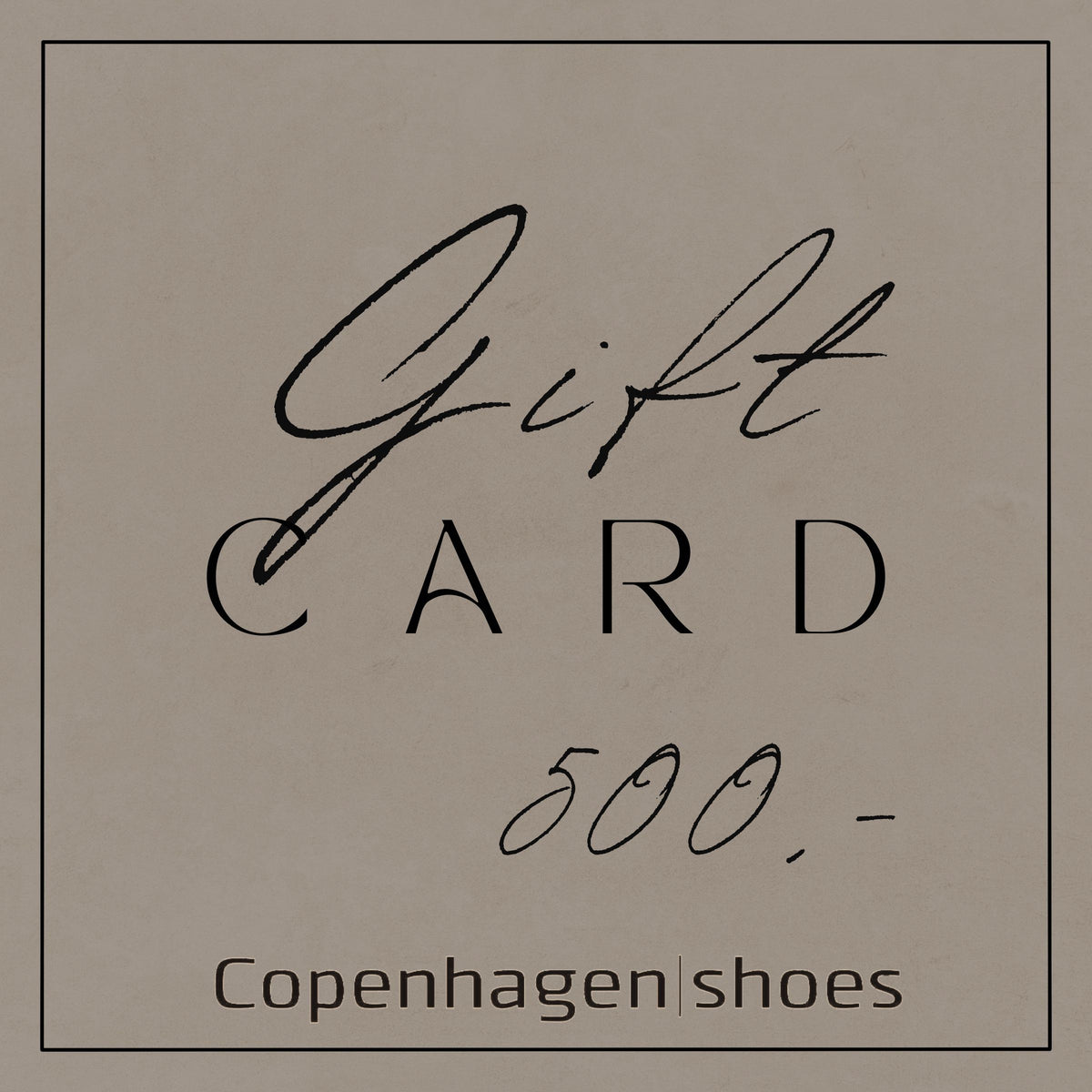 Gavekort 500