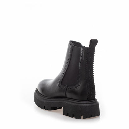 COPENHAGEN KIDS AGNES GIRL FUR LEATHER Støvler 0001 BLACK