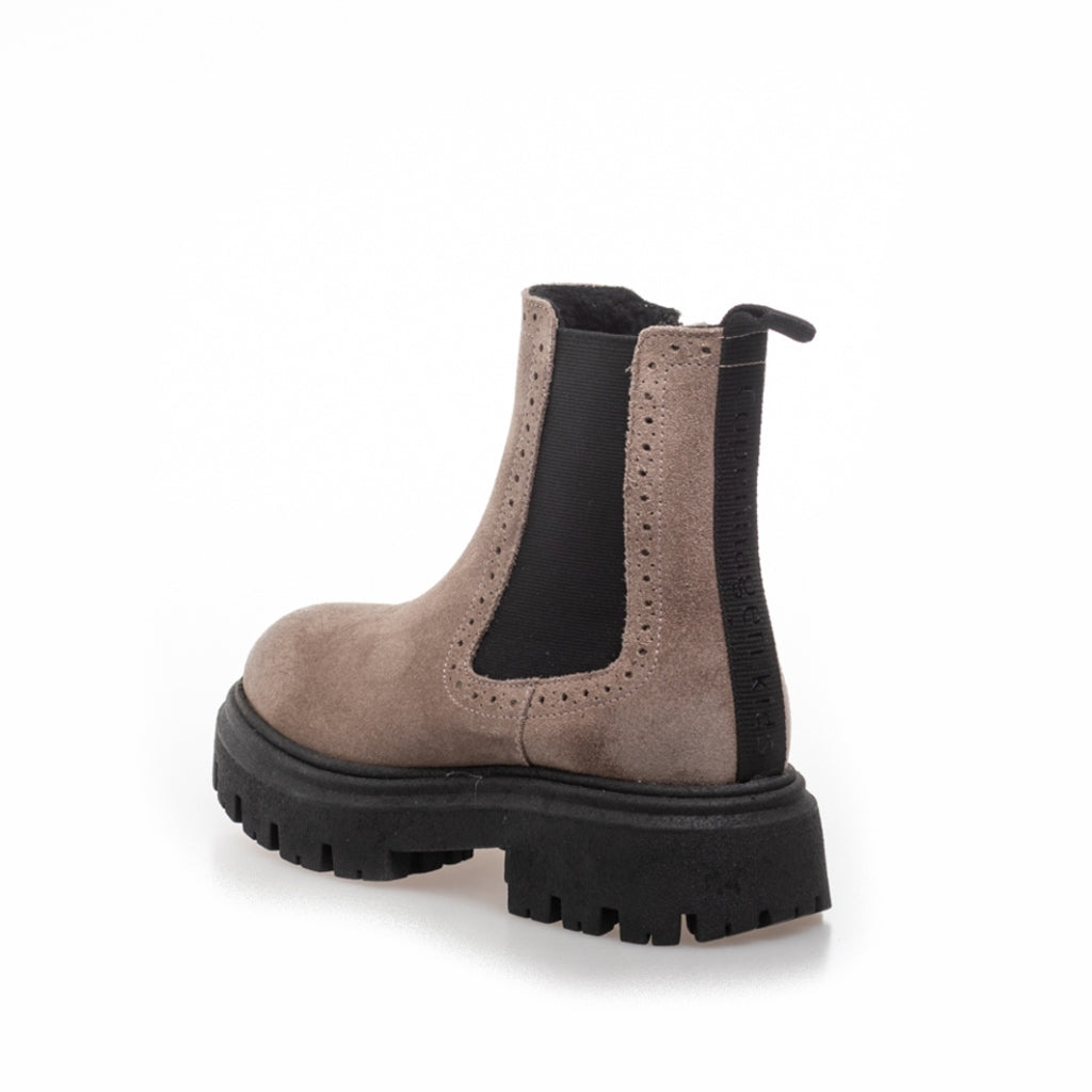 COPENHAGEN KIDS AGNES GIRL FUR SUEDE Støvler 0057 TAUPE