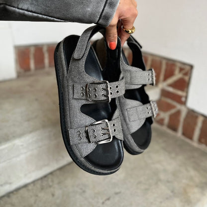COPENHAGEN SHOES AS I WAS DENIM Sandaler 0741 GREY DENIM