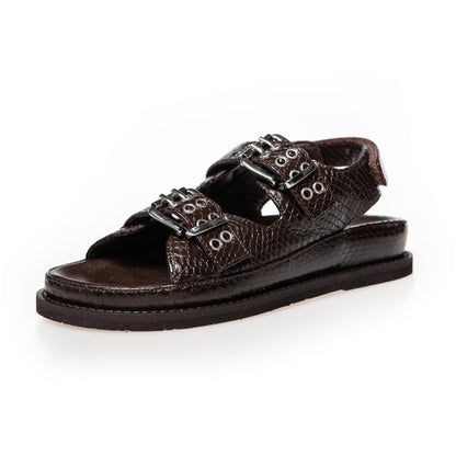 COPENHAGEN SHOES AS I WAS L. Sandaler 004 Dark brown