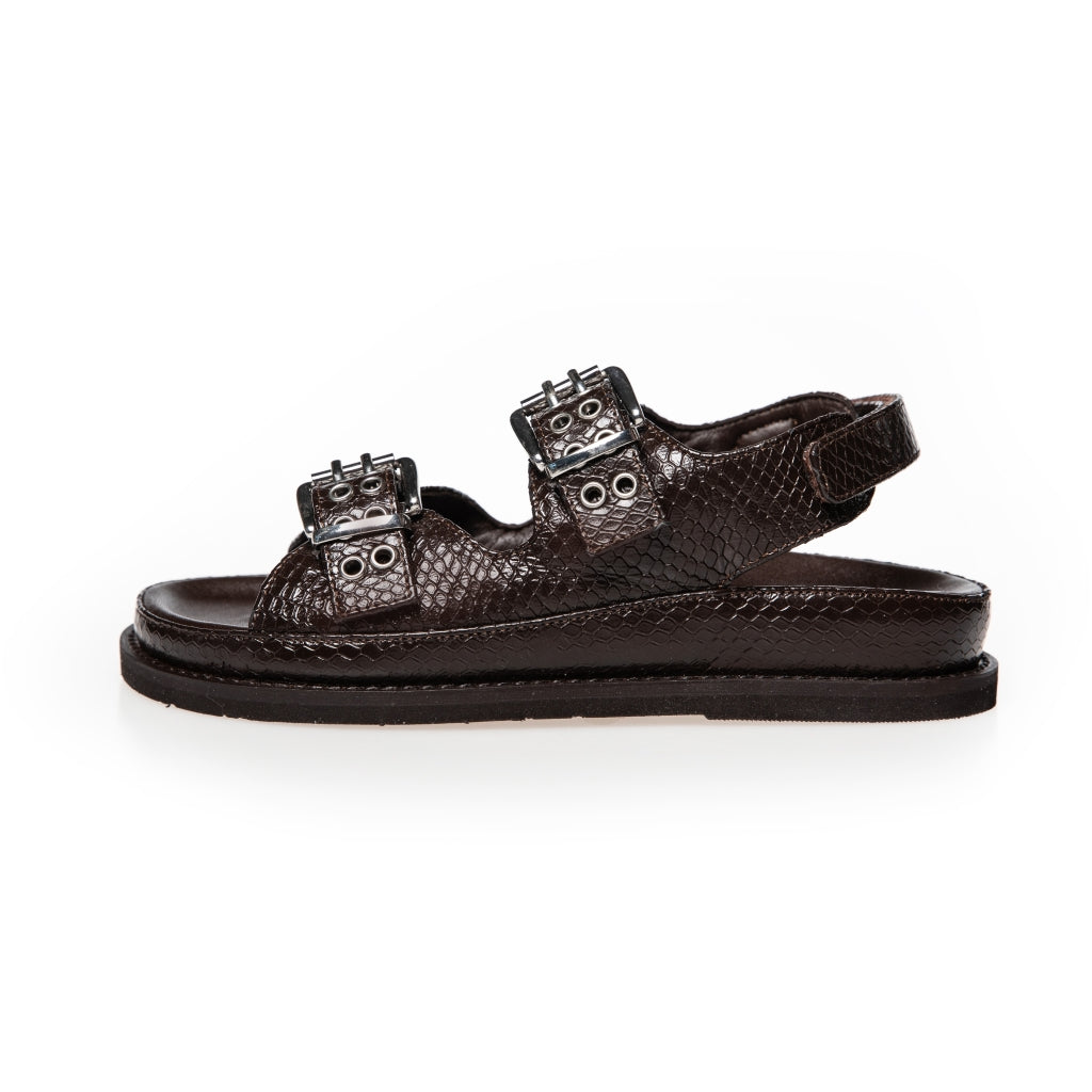 COPENHAGEN SHOES AS I WAS L. Sandaler 004 Dark brown