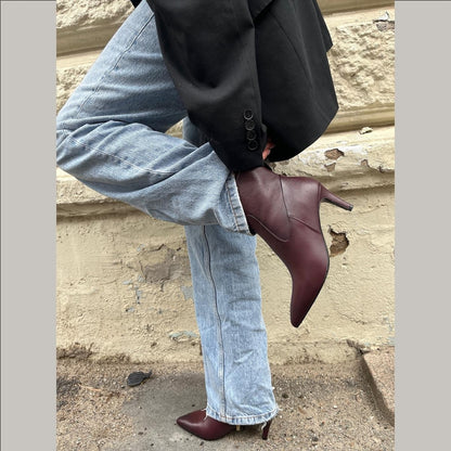 COPENHAGEN SHOES AS YOU FEEL IT Støvler 2250 BORDEAUX (GRANATA)