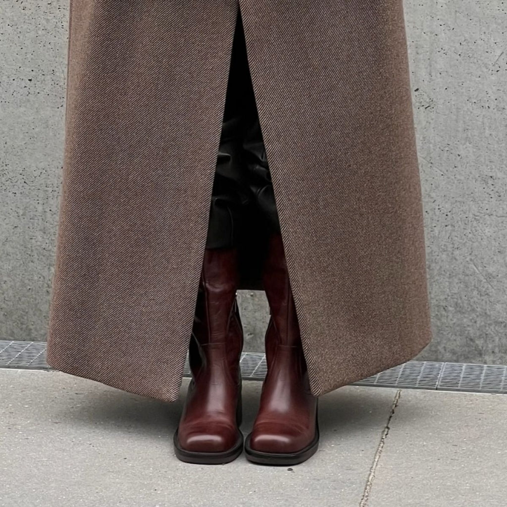 COPENHAGEN SHOES A REAL WOMAN'S WORLD Long boot 0012 BROWN