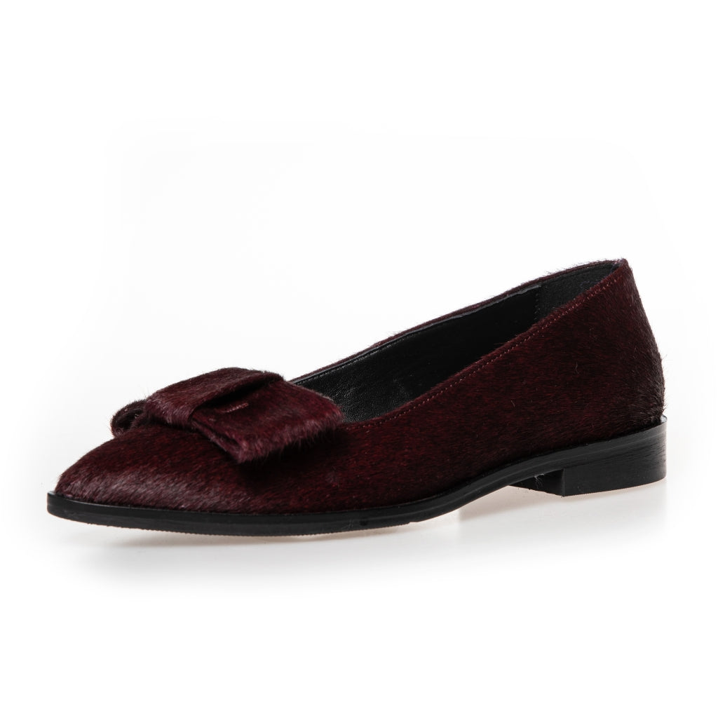 COPENHAGEN SHOES KEEP DREAMING Ballerina 0518 BURGUNDY