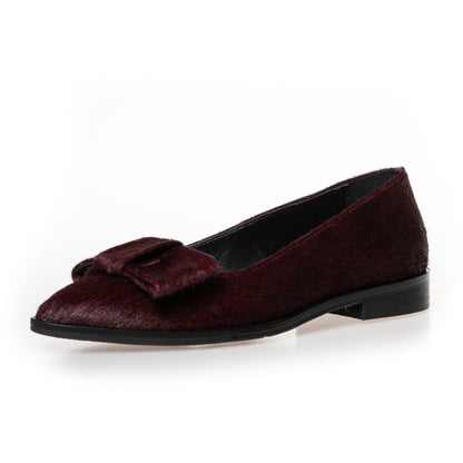 COPENHAGEN SHOES KEEP DREAMING Ballerina 0518 BURGUNDY