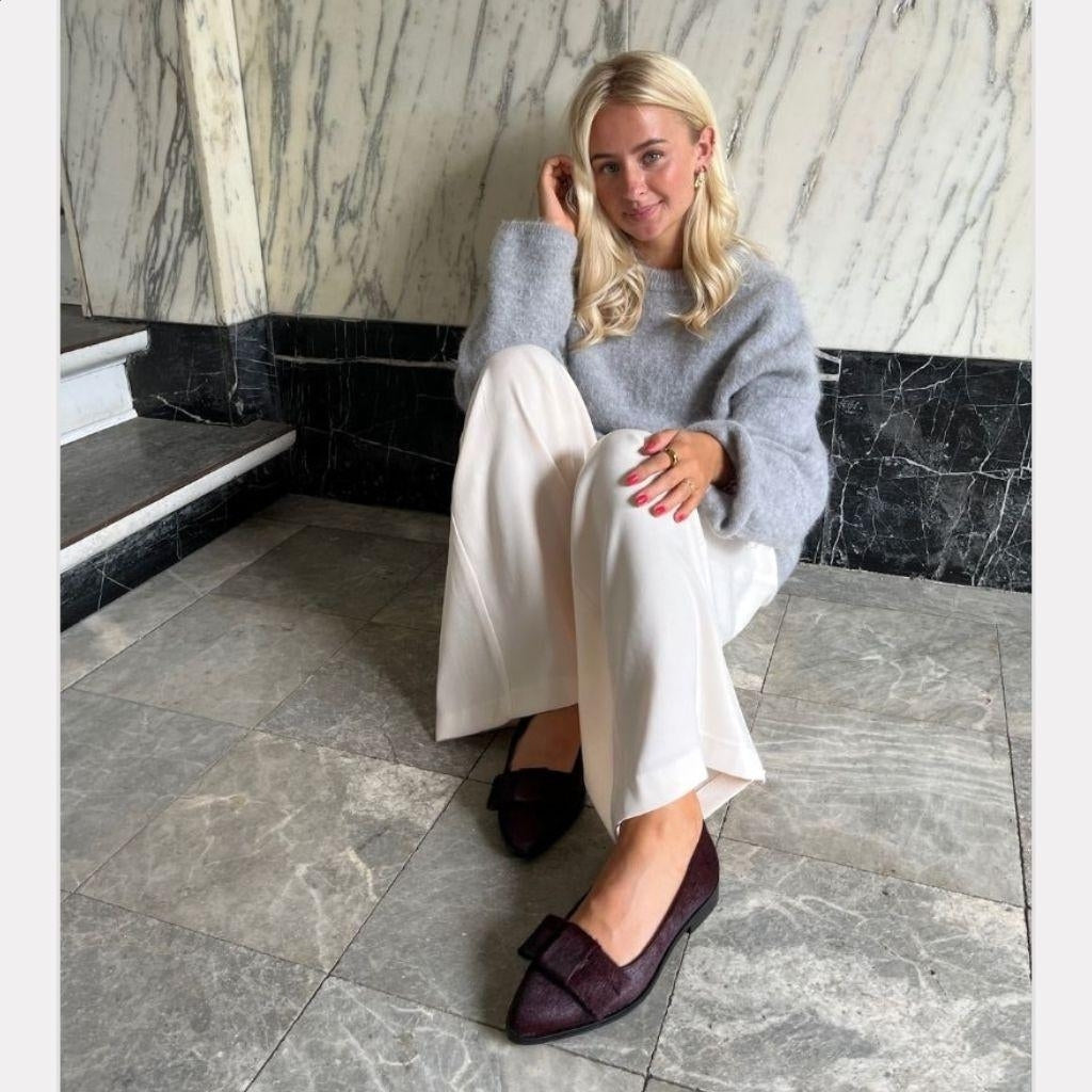 COPENHAGEN SHOES KEEP DREAMING Ballerina 0518 BURGUNDY