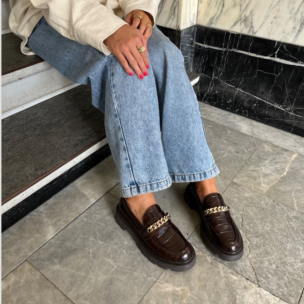 COPENHAGEN SHOES CARE FOR MORE Loafers 0012 BROWN