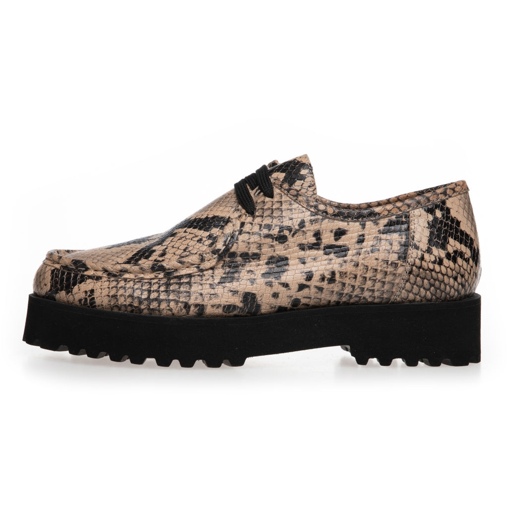 COPENHAGEN SHOES BE PREPARED Shoe 005 TAUPE-BLACK