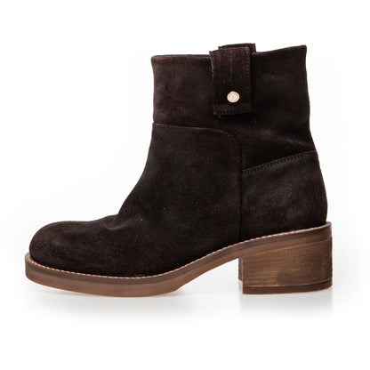 COPENHAGEN SHOES POWER WALK BOOT SUEDE Støvler 004 Dark brown