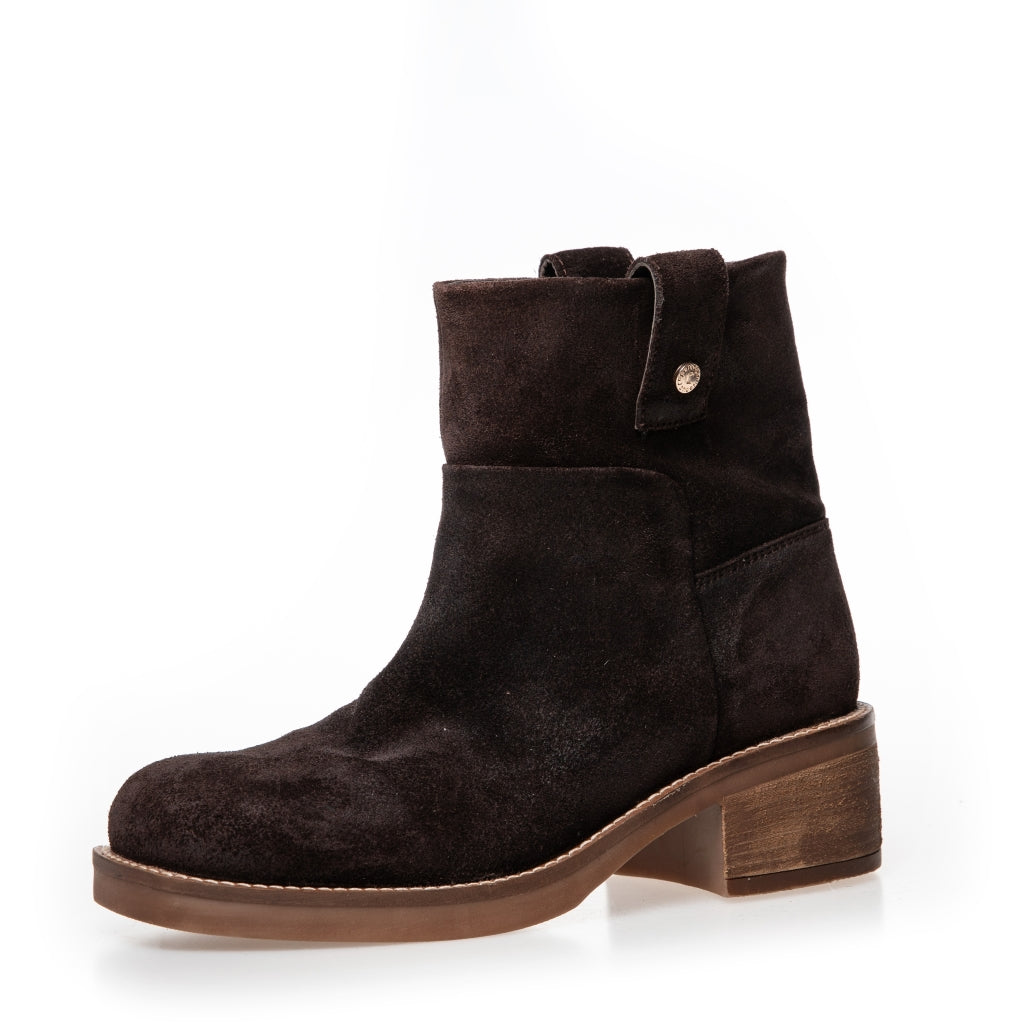 COPENHAGEN SHOES POWER WALK BOOT SUEDE Støvler 004 Dark brown