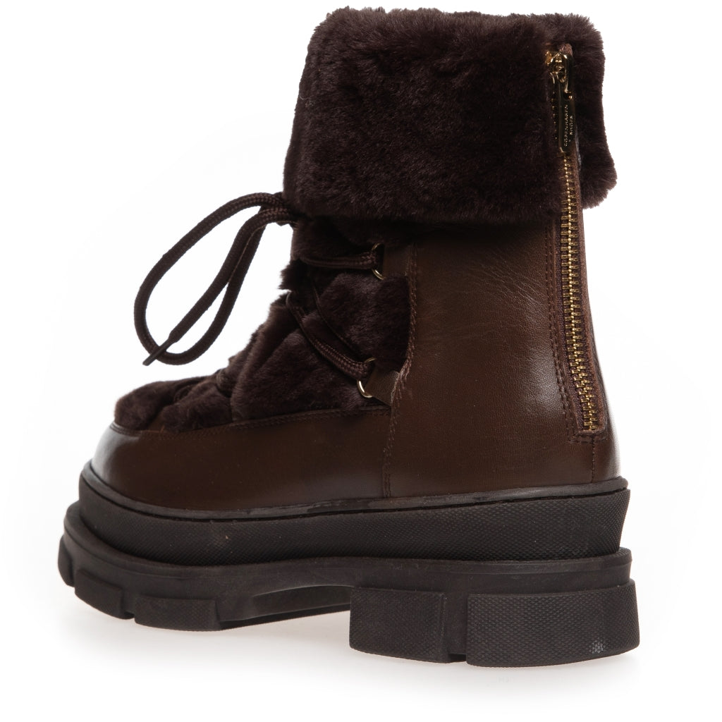 COPENHAGEN SHOES NATURE LIVING Støvler 004 Dark brown