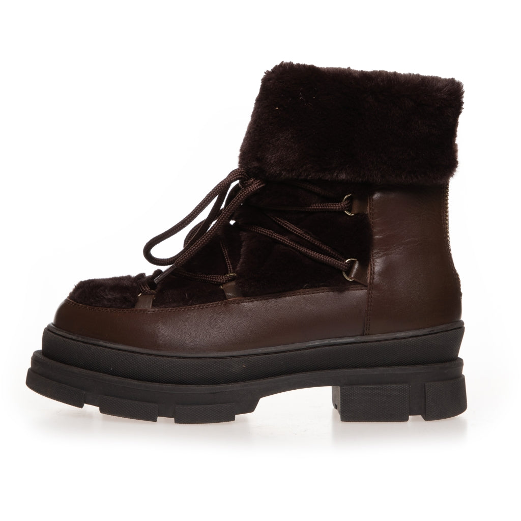 COPENHAGEN SHOES NATURE LIVING Støvler 004 Dark brown