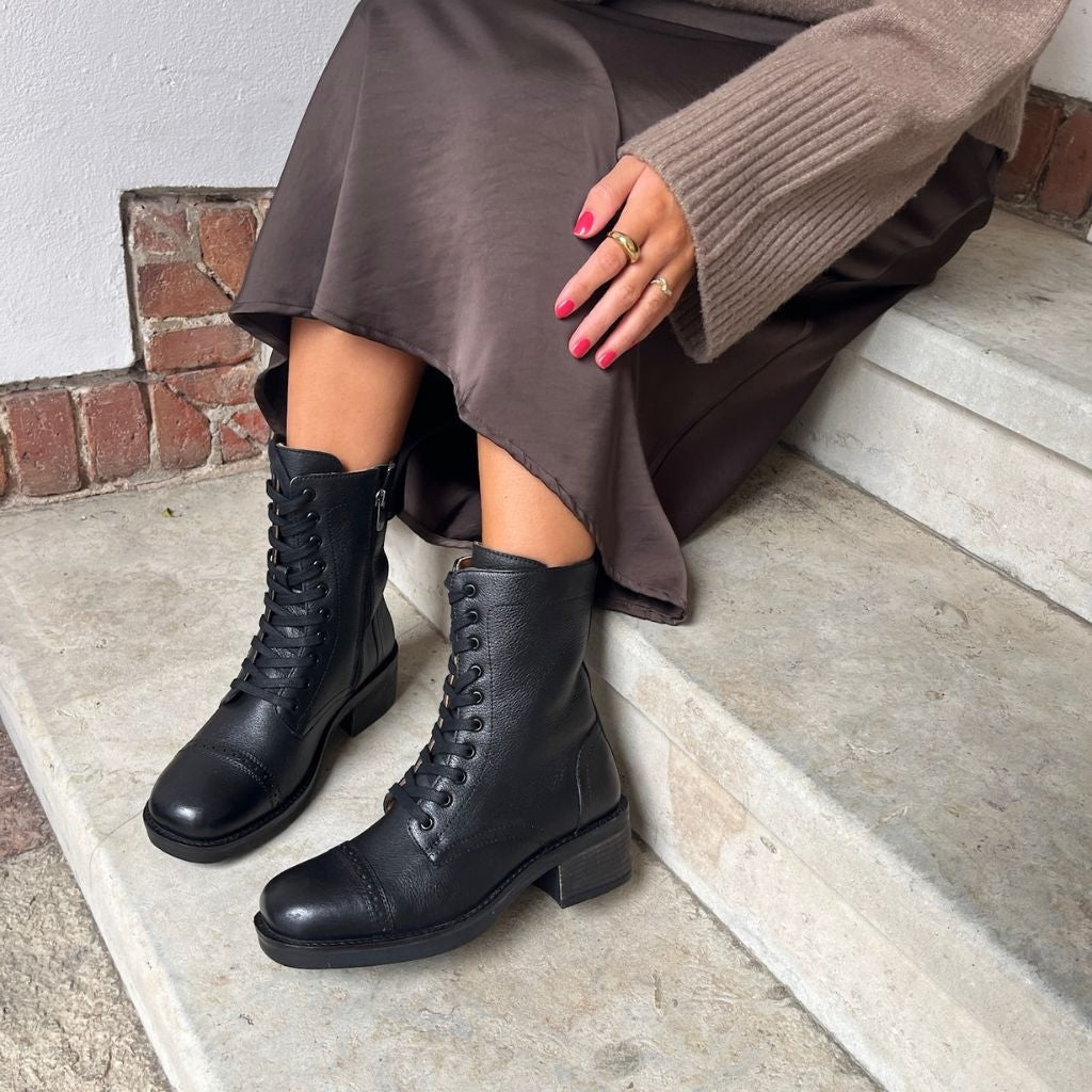 COPENHAGEN SHOES ALL FOR THE MOVES Støvler 0001 BLACK
