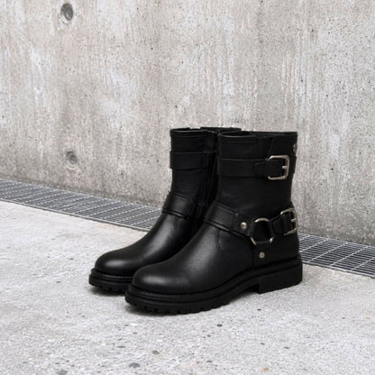 COPENHAGEN KIDS BIKER LOW (WR) Støvler 0001 BLACK