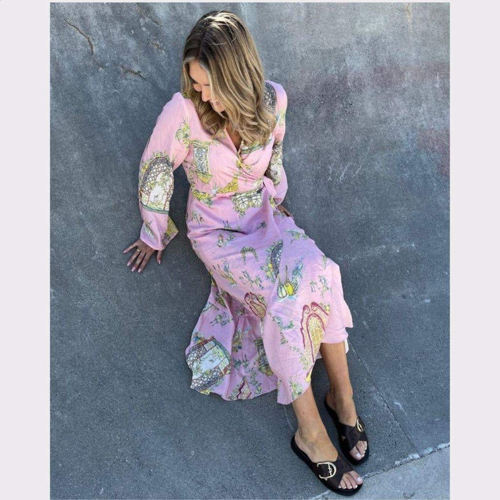 STORIES FROM THE ATELIER by COPENHAGENSHOES CALL FOR ME DRESS 0044 PINK