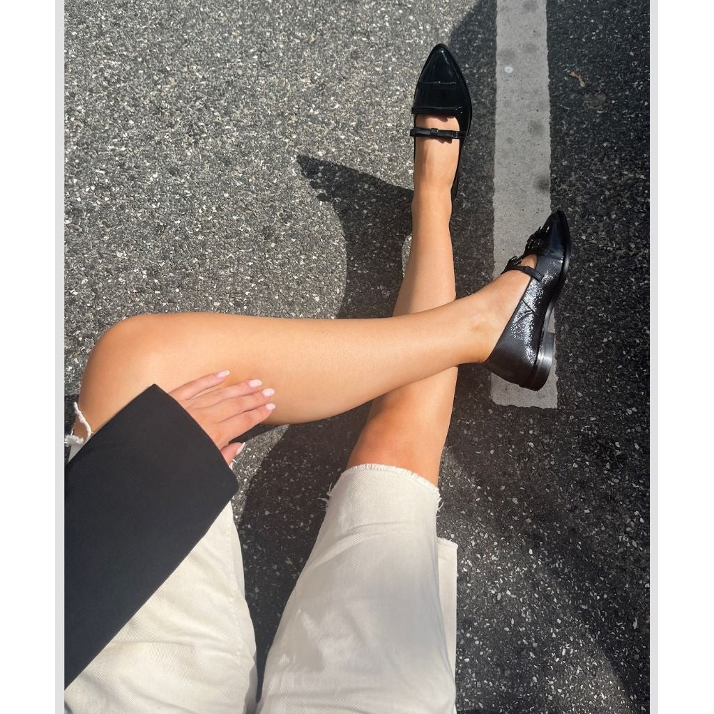 COPENHAGEN SHOES CARRING Ballerina 0011 BLACK PATENT