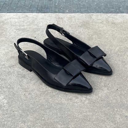 COPENHAGEN SHOES CITY WALK - BLACK Ballerina 0001 BLACK