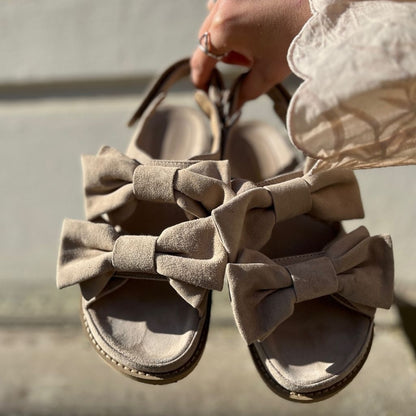 COPENHAGEN SHOES COME TO ME SUEDE Sandaler 0301 BISCUIT