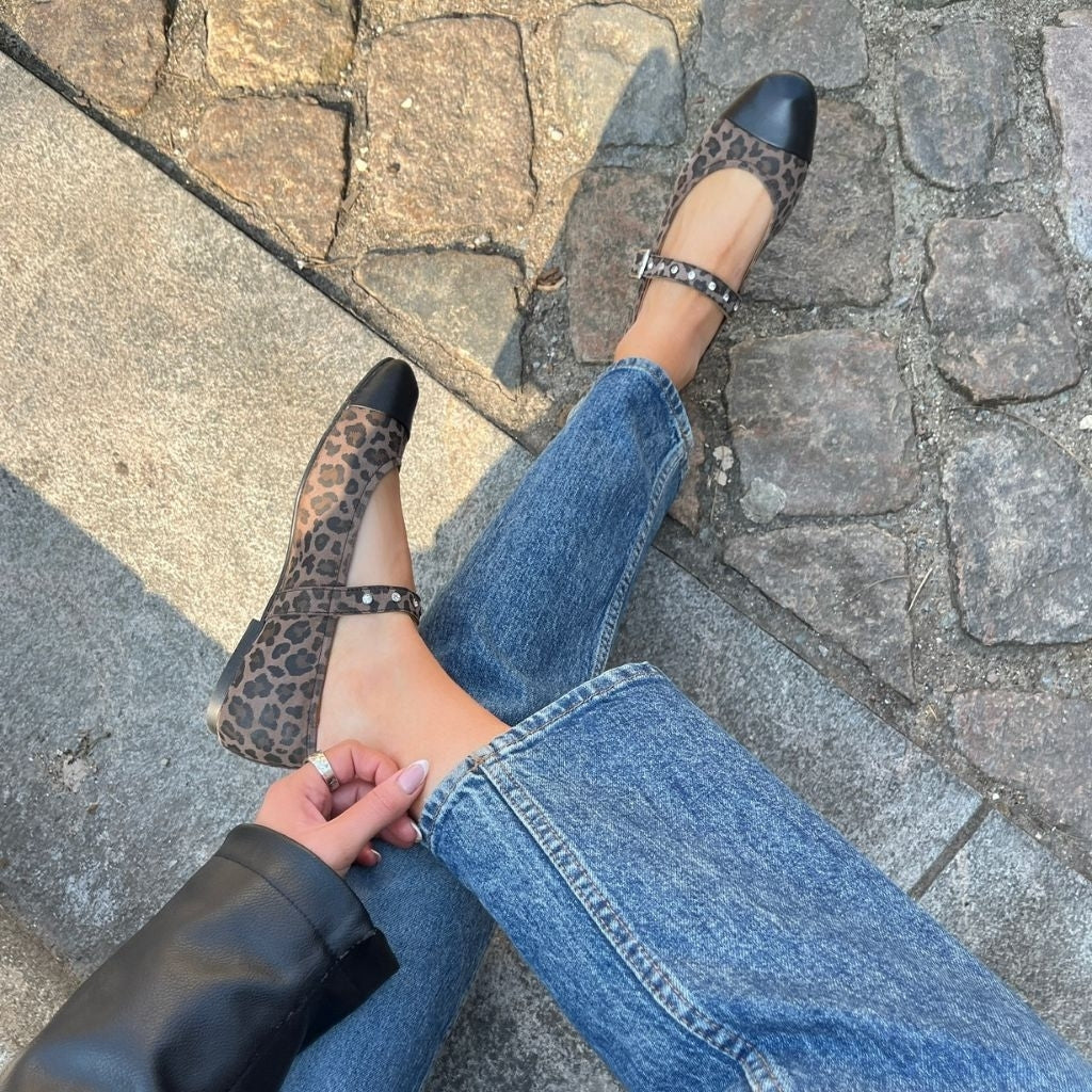 COPENHAGEN SHOES DREAMING OF LOVE LEP Ballerina 0136 LEP BLACK