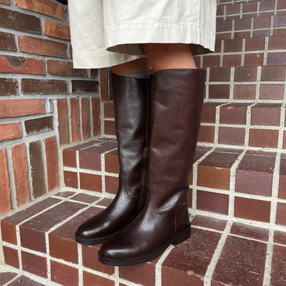 COPENHAGEN SHOES FAITH Long boot 004 Dark brown