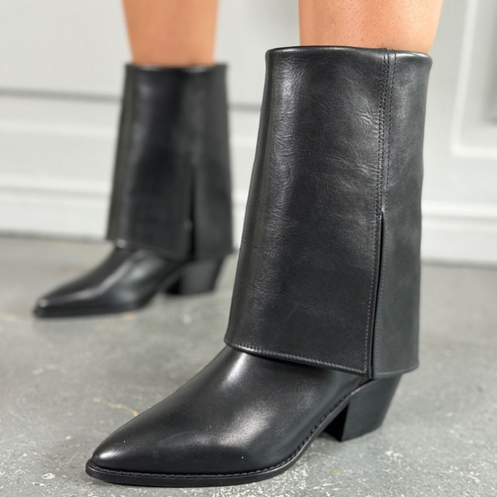 COPENHAGEN SHOES FALLING HIGH Støvler 0001 BLACK