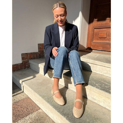 COPENHAGEN SHOES FOREVER LOVE Ballerina 0002 BEIGE