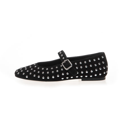 COPENHAGEN SHOES FOR A WHILE Ballerina 0001 BLACK