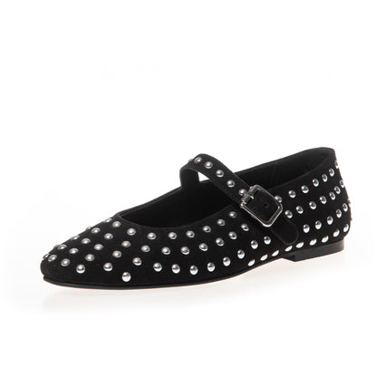COPENHAGEN SHOES FOR A WHILE Ballerina 0001 BLACK