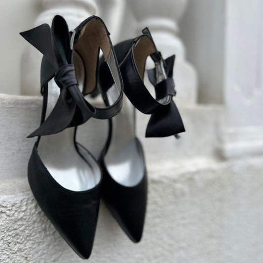 COPENHAGEN SHOES GOING OUT Leather Stiletter 0001 BLACK