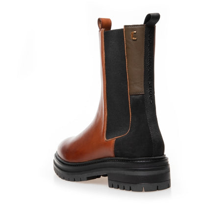 COPENHAGEN SHOES IT'S A KIND OF MAGIC Støvler 0231 COGNAC/BLACK/BROWN