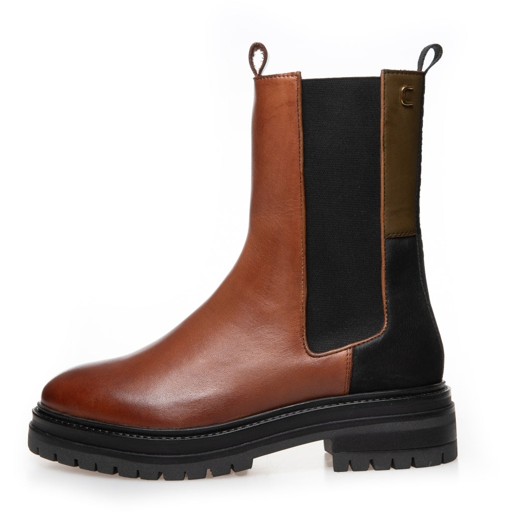 COPENHAGEN SHOES IT'S A KIND OF MAGIC Støvler 0231 COGNAC/BLACK/BROWN