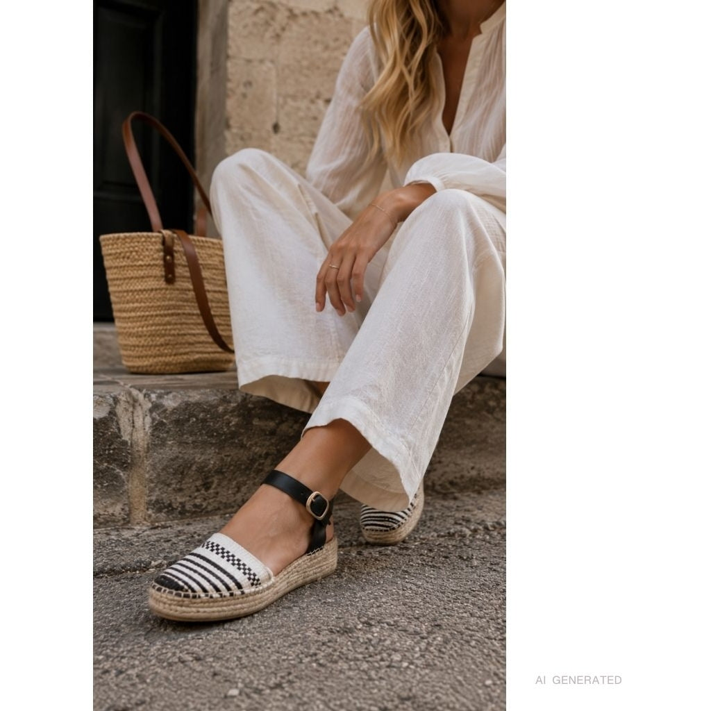 COPENHAGEN SHOES JAVAR Espadrillos 001 Black