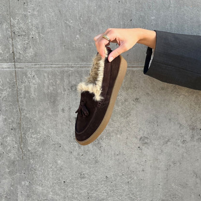 COPENHAGEN SHOES JUST A KISS Loafers 0018 DK BROWN