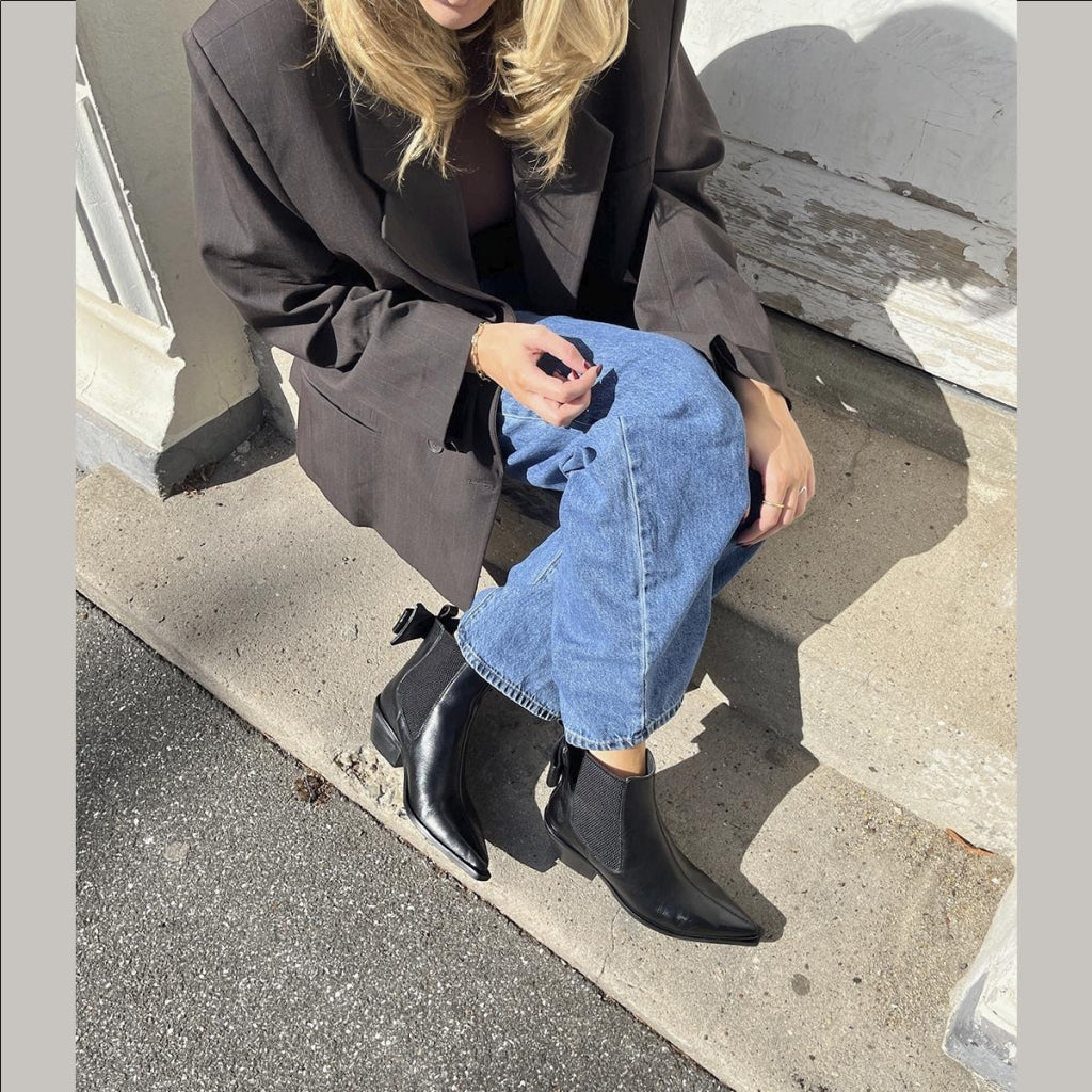 COPENHAGEN SHOES JUST THEN Støvler 0001 BLACK