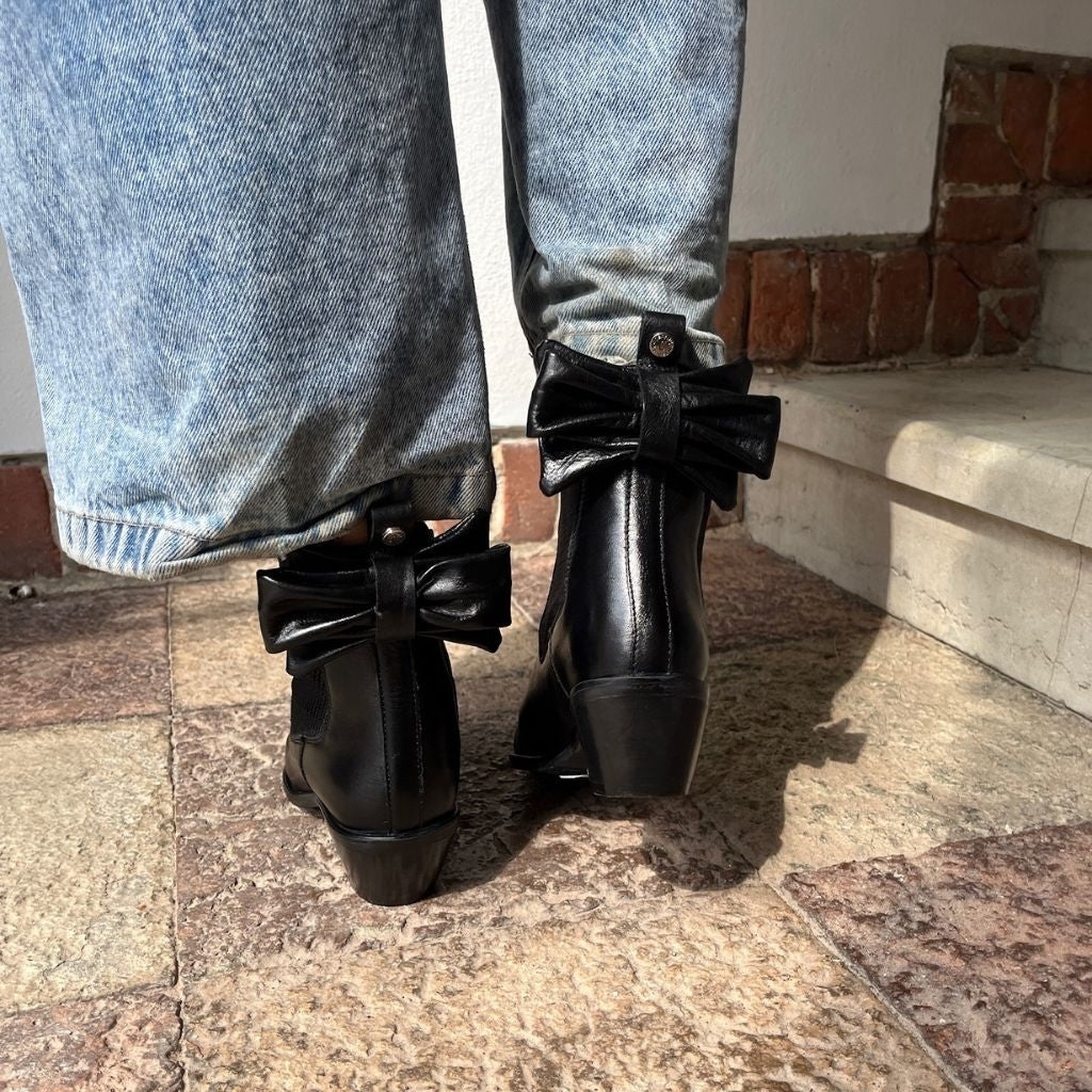 COPENHAGEN SHOES JUST THEN Støvler 0001 BLACK