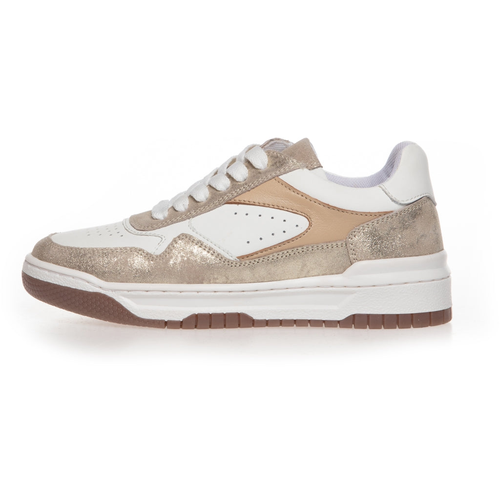 COPENHAGEN KIDS LINDA Sneakers 0442 WHITE/GOLD