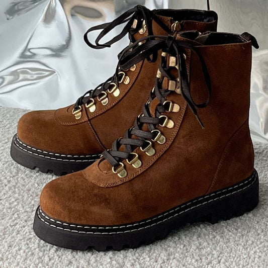 COPENHAGEN SHOES LIVING LIFE Støvler 148 Cognac suede