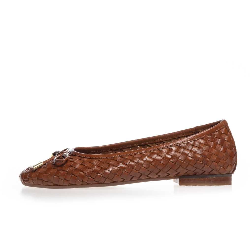 COPENHAGEN SHOES LUCIE Ballerina 0241 COGNAC