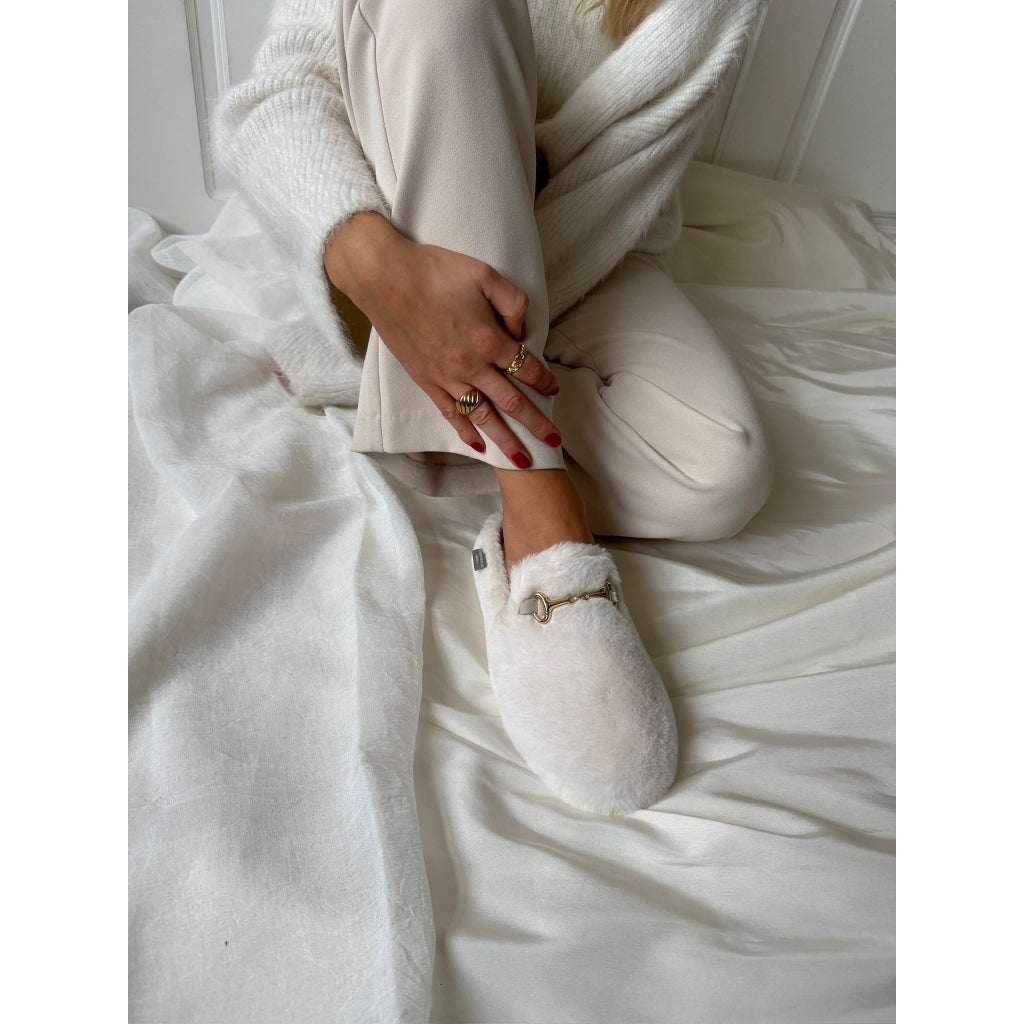 COPENHAGEN SHOES MEMORIES CRUDO Hjemmesko 1620 OFF WHITE