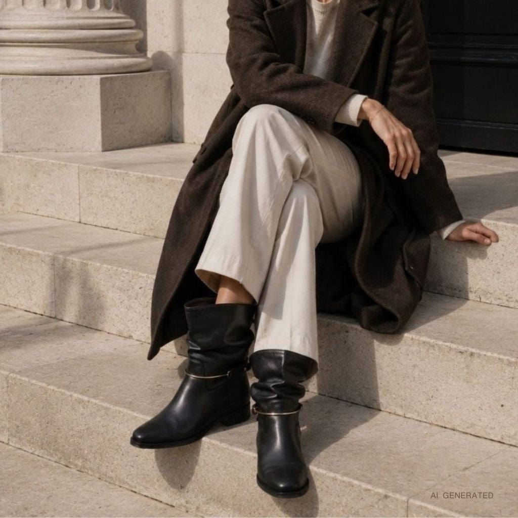 COPENHAGEN SHOES MY HEART L. Støvler 0001 BLACK