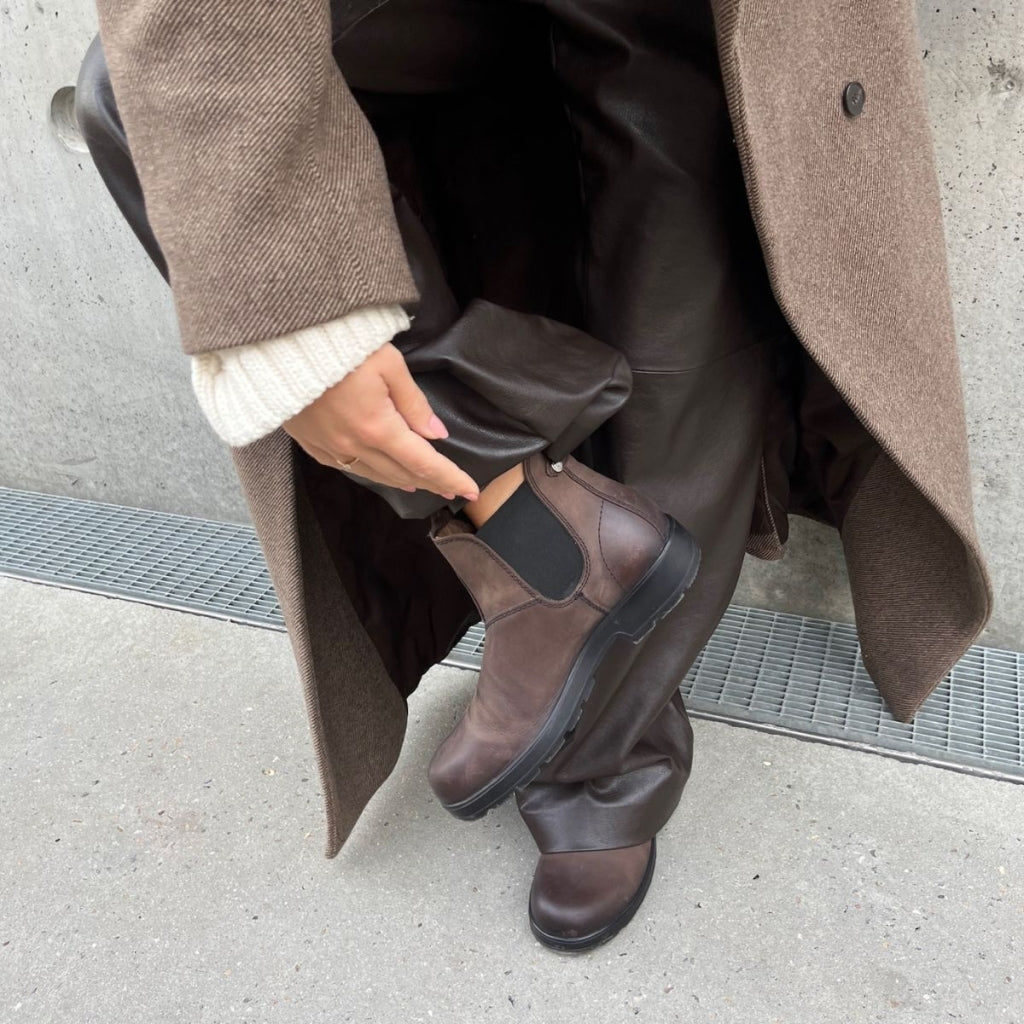 COPENHAGEN SHOES NATURE DREAM Støvler 847 Dark Brown
