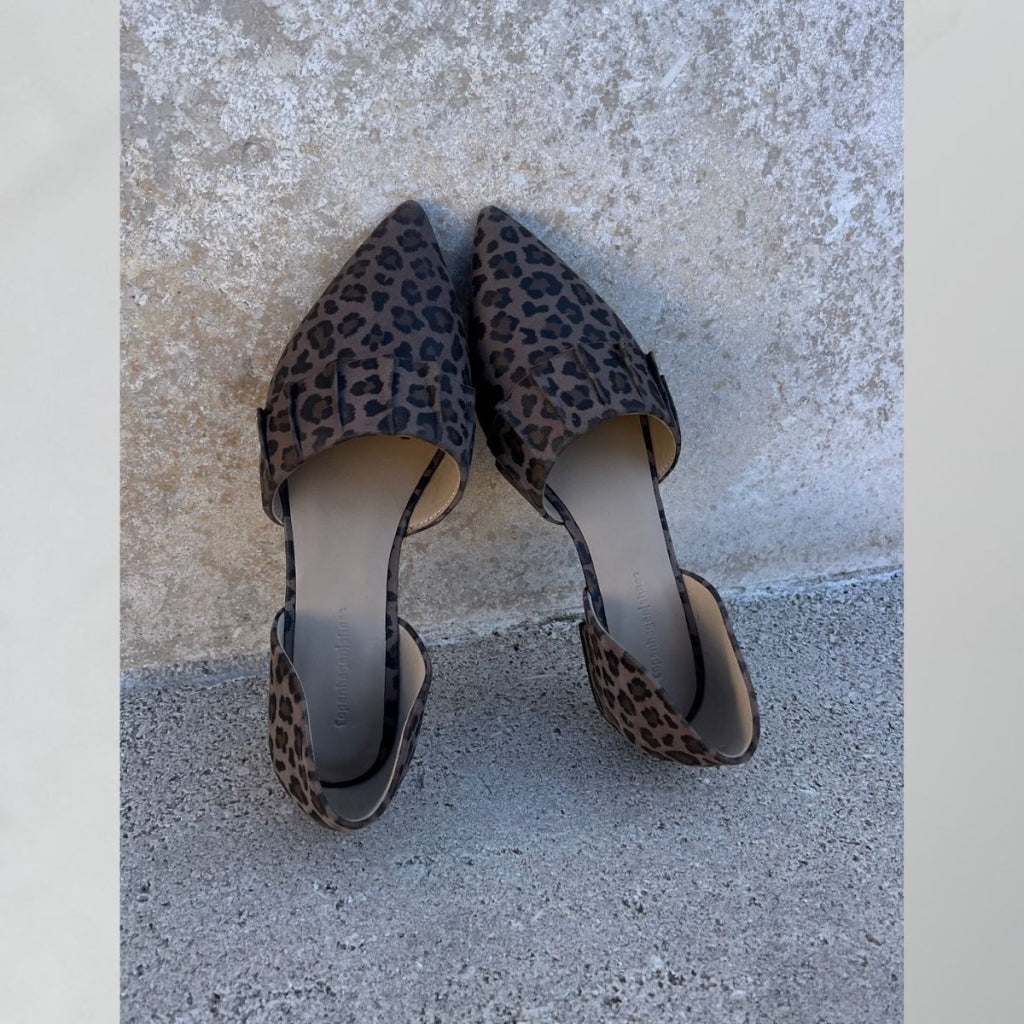 COPENHAGEN SHOES NEW ROMANCE L. Ballerina 2203 BLACK/BROWN