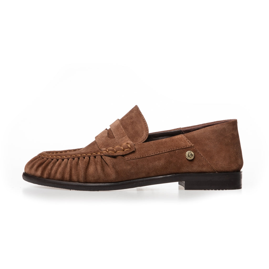 COPENHAGEN SHOES PARIS AND ME S. Loafers 0242 DARK COGNAC