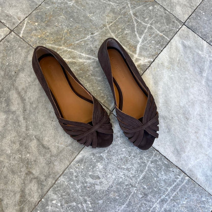 COPENHAGEN SHOES PASSIONATE S. Ballerina 004 Dark brown
