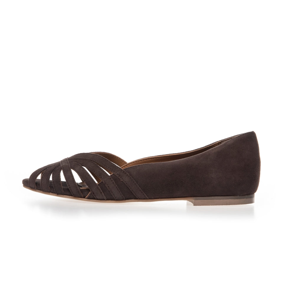 COPENHAGEN SHOES PASSIONATE S. Ballerina 004 Dark brown