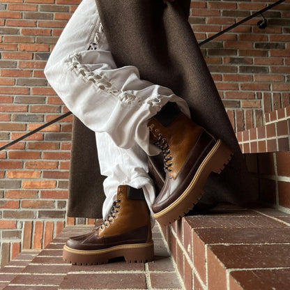 COPENHAGEN SHOES REAL MOMENTS Støvler 907 BROWN/COGNAC