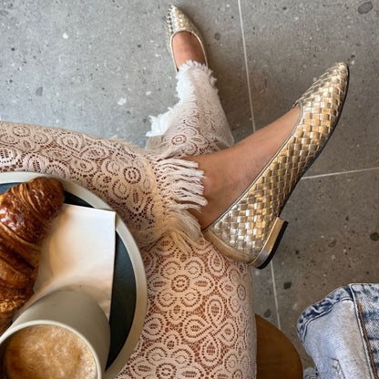 COPENHAGEN SHOES REAL VIBES Ballerina 371 PLATINO