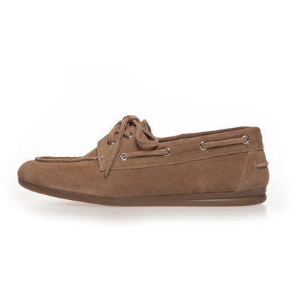 COPENHAGEN SHOES SAVANNAH SUEDE Boat Shoe 0301 BISCUIT