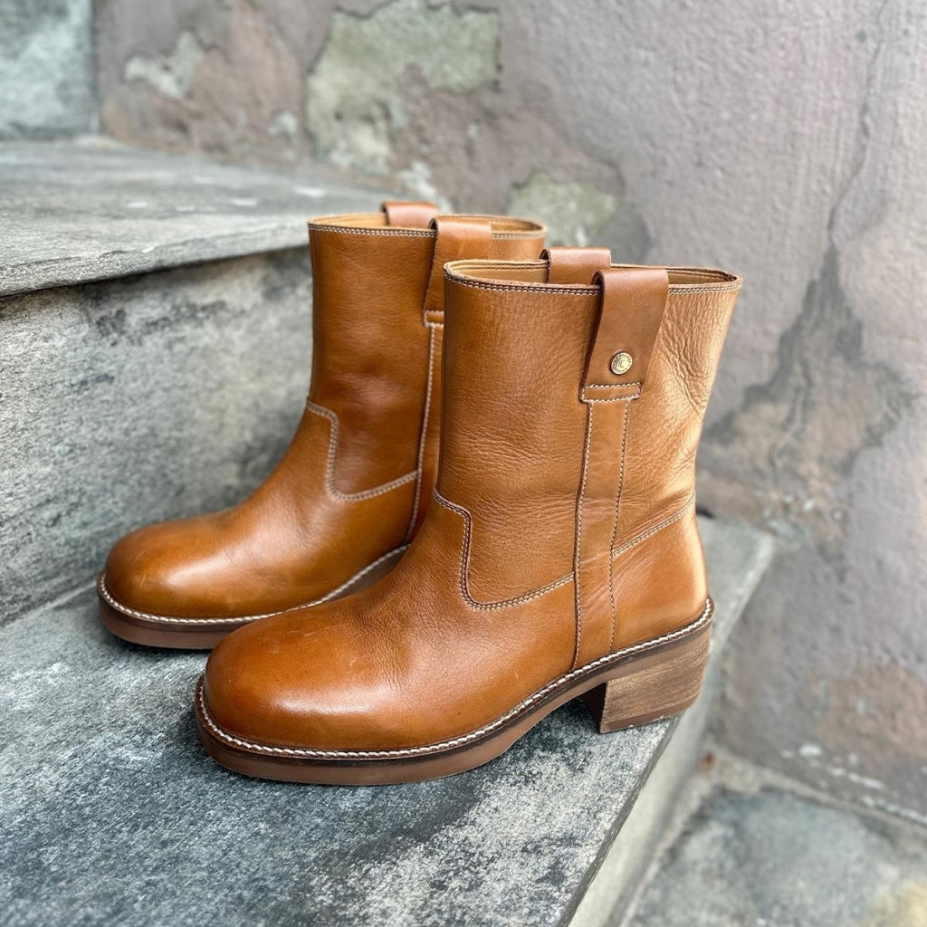 COPENHAGEN SHOES SAY MORE - BROWN/TAN Støvler 125 TAN